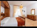 Appartements Knez 1 - 50 m from beach: A3(4) Podstrana - Riviera de Split  - Appartement - A3(4): chambre &agrave; coucher