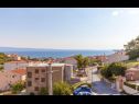 Appartements Vini- beautiful garden and terrase A4(4+2) Podstrana - Riviera de Split  - Appartement - A4(4+2): vue de la terrasse
