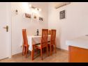 Appartements Branka - 50 m from beach: A1(2+2) Podstrana - Riviera de Split  - Appartement - A1(2+2): salle &agrave; manger