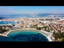 Appartements Sani - modern: A1(3) Split - Riviera de Split  - végétation (maison et environs)