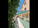 Appartements Edvard - garden terrace : SA1- zeleni (2), SA2- plavi (2) Split - Riviera de Split  - Studio appartement - SA1- zeleni (2): terrasse de jardin