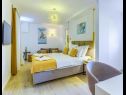 Chambres Luxury - city centar: R1-Deluxe 23(2+1), R2-Deluxe 01(2+1), R3-Deluxe 13(2+1), R4-Double 21(2), R5-Double 22(2), R6-Double 12(2), R7- Superior 11(2+1) Split - Riviera de Split  - Chambre - R7- Superior 11(2+1): chambre &agrave; coucher