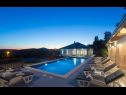Maisons de vacances Marijana - modern with pool: H(6+2) Trilj - Riviera de Split  - Croatie  - piscine