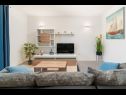 Appartements Lux 3 - heated pool: A5(4+2), A6(4+2) Marina - Riviera de Trogir  - Appartement - A5(4+2): séjour