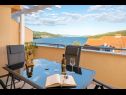 Appartements Lux 3 - heated pool: A5(4+2), A6(4+2) Marina - Riviera de Trogir  - Appartement - A6(4+2): terrasse