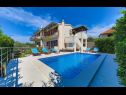 Maisons de vacances Rafaeli - with pool: H(8) Marina - Riviera de Trogir  - Croatie  - maison