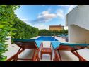 Maisons de vacances Rafaeli - with pool: H(8) Marina - Riviera de Trogir  - Croatie  - piscine