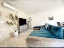 Appartements Mia - with pool: A1(4) Marina - Riviera de Trogir  - Appartement - A1(4): séjour