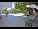 Maisons de vacances Viki - with heated pool: H(6+1) Plano - Riviera de Trogir  - Croatie  - piscine