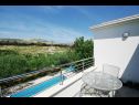 Maisons de vacances Viki - with heated pool: H(6+1) Plano - Riviera de Trogir  - Croatie  - H(6+1): terrasse