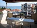 Appartements Milka - 100m from the sea A1(4), A2(2+1) Seget Donji - Riviera de Trogir  - Appartement - A1(4): terrasse