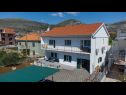 Appartements Kati - garden: A1(4), A2(2+1) Seget Donji - Riviera de Trogir  - maison