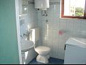 Appartements Ante - 50 M from the sea : A1(5), A2(8) Seget Vranjica - Riviera de Trogir  - Appartement - A1(5): salle de bain W-C
