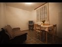 Appartements Kata - 100m from sea: A1(4+1) Seget Vranjica - Riviera de Trogir  - Appartement - A1(4+1): séjour