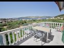Appartements Ani - with pool and hot tub: A1(6), SA1 Zapadni(2), SA2 Sjeverni(2), A3 Juzni(5) Seget Vranjica - Riviera de Trogir  - Appartement - A3 Juzni(5): terrasse