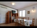 Appartements Mare - 30 m from pebble beach: SA1(2), SA2(2), A3(4), A4(4), A5(8) Seget Vranjica - Riviera de Trogir  - Appartement - A5(8): salle &agrave; manger