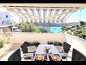 Appartements Garden - sea view: A1(4) Sevid - Riviera de Trogir  - maison