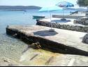 Maisons de vacances Ivica1- great location next to the sea H(4+1) Sevid - Riviera de Trogir  - Croatie  - plage