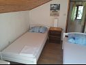 Maisons de vacances Ivica1- great location next to the sea H(4+1) Sevid - Riviera de Trogir  - Croatie  - H(4+1): chambre &agrave; coucher