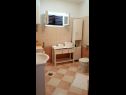 Maisons de vacances Rosita - 50 m from sea: H(4) Sevid - Riviera de Trogir  - Croatie  - H(4): salle de bain W-C