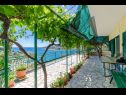 Appartements Bosiljka - by the sea: A1(5), A2(5), SA3(2) Sevid - Riviera de Trogir  - terrasse