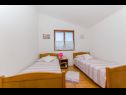 Appartements Bosiljka - by the sea: A1(5), A2(5), SA3(2) Sevid - Riviera de Trogir  - Appartement - A2(5): chambre &agrave; coucher