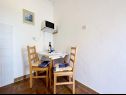 Appartements Kaza - 50m from the beach with parking: A1(2), A2(2), A3(6) Trogir - Riviera de Trogir  - Appartement - A1(2): salle &agrave; manger