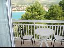 Appartements Mara - barbecue: A1(4+1), SA3(2), SA4(2+1) Trogir - Riviera de Trogir  - Studio appartement - SA4(2+1): terrasse couverte