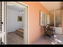 Appartements Dora - free parking: A1(4), SA2(3), A3(2+2) Trogir - Riviera de Trogir  - Studio appartement - SA2(3): terrasse