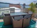 Appartements Marija - 10m from beach: A1(4+1), A2(6), A3(6+2) Trogir - Riviera de Trogir  - Appartement - A1(4+1): terrasse