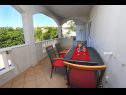 Appartements Davorka - 50m from the sea A1(2+2), A2(2+2) Trogir - Riviera de Trogir  - Appartement - A1(2+2): terrasse