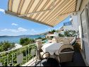 Appartements Mihaela - sea view : A1(5+1), A2(4), SA3(2) Trogir - Riviera de Trogir  - Appartement - A2(4): terrasse