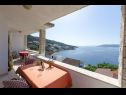 Appartements Ante - perfect sea view: A1(2+2), A2(2+2) Vinisce - Riviera de Trogir  - Appartement - A1(2+2): terrasse