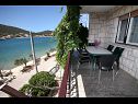 Appartements Mar - 10m from the sea: A1(5+1), A2(6) Vinisce - Riviera de Trogir  - Appartement - A2(6): terrasse