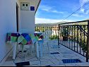 Appartements Ivo - barbecue: A1(2+1) Vinisce - Riviera de Trogir  - terrasse commune