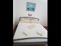 Appartements Natad - sea view : A1(4) Vinisce - Riviera de Trogir  - Appartement - A1(4): chambre &agrave; coucher