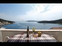 Appartements Ante - perfect sea view: A1(2+2), A2(2+2) Vinisce - Riviera de Trogir  - Appartement - A2(2+2): vue de la terrasse