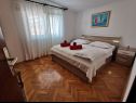 Appartements Srđan - 10 m from the beach : A1(4), A2(2+1), A3(4+1) Vinisce - Riviera de Trogir  - Appartement - A2(2+1): chambre &agrave; coucher