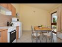Appartements Paž - 28m from the beach: A1(4+2), A2(2+1), A3(4+1) Vinisce - Riviera de Trogir  - Appartement - A2(2+1): cuisine salle à manger