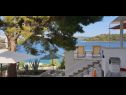 Appartements Natad - sea view : A1(4) Vinisce - Riviera de Trogir  - terrasse