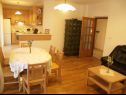 Appartements Zlatko - 100m from the sea A1(4), A2(4), A3(4) Muline - Île de Ugljan  - Appartement - A1(4): cuisine salle à manger