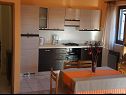 Appartements MiMa - 150 m from the beach: A1(2+2), A3(5), A2(2+2) Susica - Île de Ugljan  - Appartement - A1(2+2): cuisine salle à manger