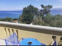 Appartements Brane - charming and close to the sea SA1(2) Sutomiscica - Île de Ugljan  - Studio appartement - SA1(2): terrasse