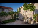 Maisons de vacances Draga - peaceful family house H(4+2) Podhumlje - Île de Vis  - Croatie  - détail (maison et environs)