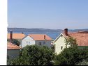 Appartements Zvone - 100 m from sea: A1(4+1), A2(4+1) Bibinje - Riviera de Zadar  - Appartement - A1(4+1): vue sur la mer