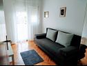 Appartements et chambres Aleksandra - 10 m from sea: A1 lijevi(2+2), A2 desni(2+2), A3(4+1), A4(2+2), R7(2), A5(4), A6(4+1) Bibinje - Riviera de Zadar  - Appartement - A4(2+2): séjour