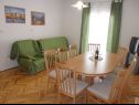 Appartements Ivo - 500 m to sandy beach: A1(2+2), A2(6+2), SA3(2+1) Ljubac - Riviera de Zadar  - Appartement - A2(6+2): séjour