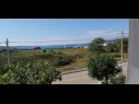 Appartements Ivo - 500 m to sandy beach: A1(2+2), A2(6+2), SA3(2+1) Ljubac - Riviera de Zadar  - vue