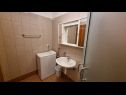 Appartements Ivo - 500 m to sandy beach: A1(2+2), A2(6+2), SA3(2+1) Ljubac - Riviera de Zadar  - Studio appartement - SA3(2+1): salle de bain W-C