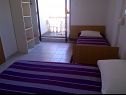 Appartements Luce - with parking : A3(4+1), A4(5), A5(4) Nin - Riviera de Zadar  - Appartement - A4(5): chambre &agrave; coucher